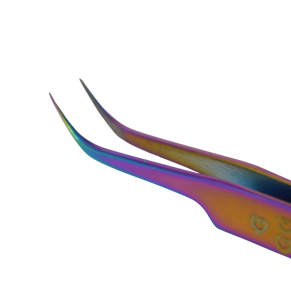 Pinza curvada con punta Fiber Tip