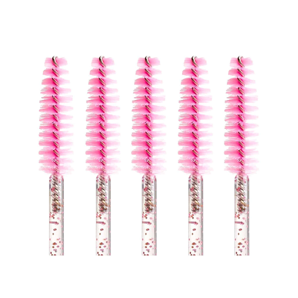 Cepillos desechables para pestañas 50 und ROSA